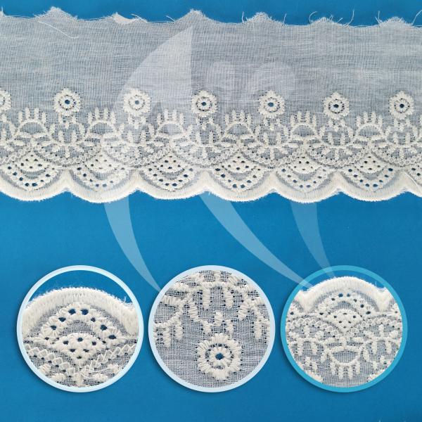 COTTON LACE 4.3CM
