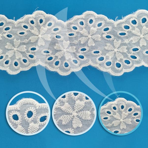 COTTON LACE 7.5CM