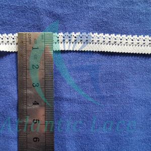 HIGH ELASTIC TEETH FLOWER TRIM LACE 1.0CM - 副本
