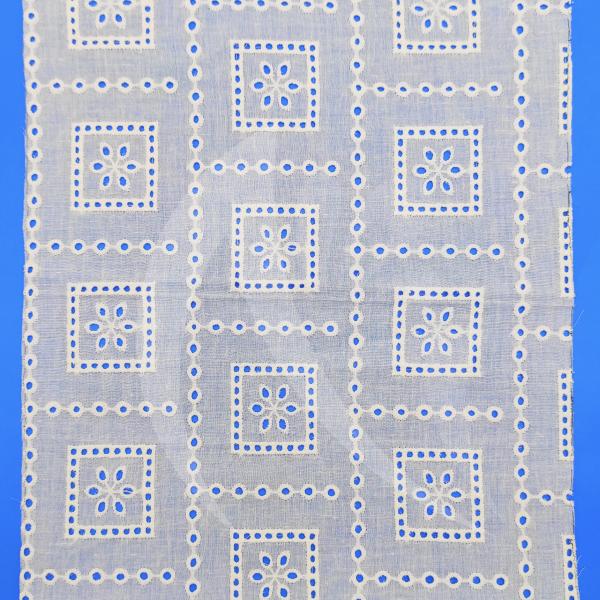 3D Embroidery Cotton Lace 53inch Cuttable 